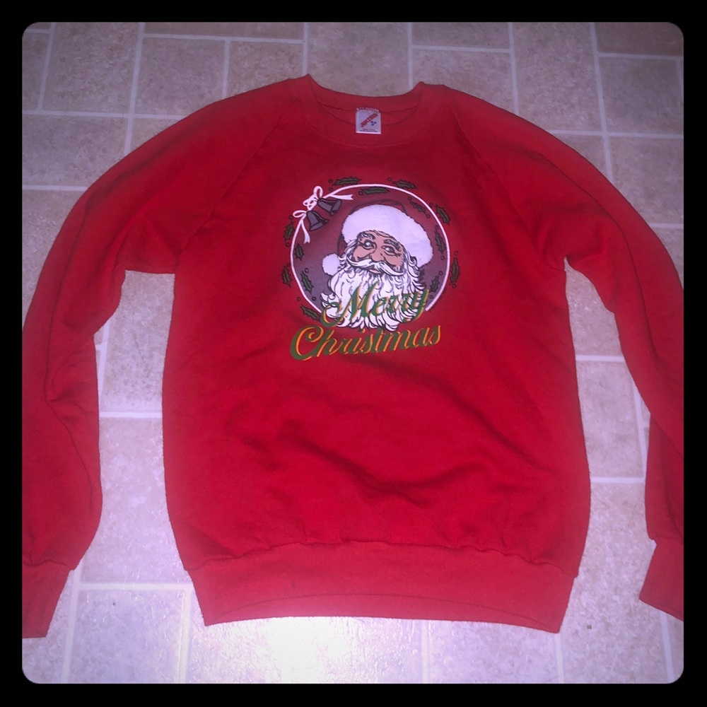 Authentic Vintage Merry Christmas Sweatshirt